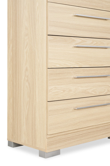 Riley Bedroom Chest of Drawers, 5-Drawer, 31\"W x 46\"H, Made in Canada - Natural
