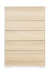 Riley Bedroom Chest of Drawers, 5-Drawer, 31\"W x 46\"H, Made in Canada - Natural