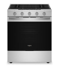 Whirlpool 5 Cu. Ft. Gas Range with Air Fry and SpeedHeat™ Burner - Stainless Steel - WSGS7530RZ 