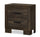 Ethan Bedside 2-Drawer Nightstand, 22"W x 23"H - Rustic Brown