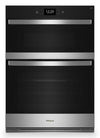 Whirlpool 6.4 Cu. Ft. Smart Combination Wall Oven with Air Fry - WOEC7030PZ