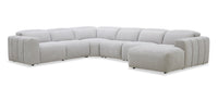 Presidio 6-Piece Right-Facing Power Reclining Sectional – Powder 