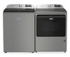 Maytag 6.0 Cu. Ft. Smart Top-Load Washer and 7.4 Cu. Ft. Electric Dryer - Radiant Silver