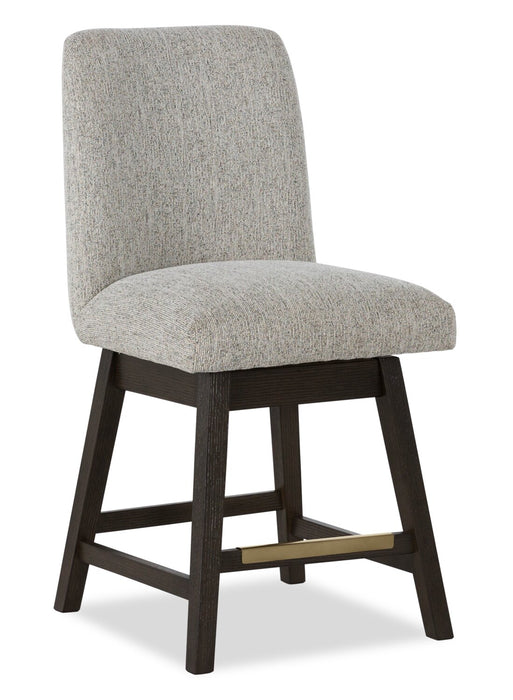 Metro Counter Height 5pc Dining Set with Table & 4 Chairs, Built-in Wine Rack, 66\"W - Brown/Beige