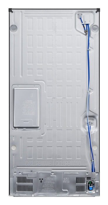 LG 33\" 25 Cu. Ft. 3-Door French Door Refrigerator - PrintProof™ Stainless Steel - LF25H6330D