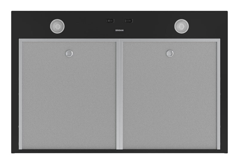 Broan GLA1 Series 36\" Under-Cabinet Range Hood – Black - GLA1363BL