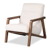 Cove 28\" Chenille Fabric Accent Chair – Taupe 