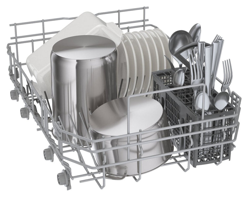 Bosch 18\" 300 Series Smart Front-Control Dishwasher with PrecisionWash® and Third Rack - SPE53C55UC