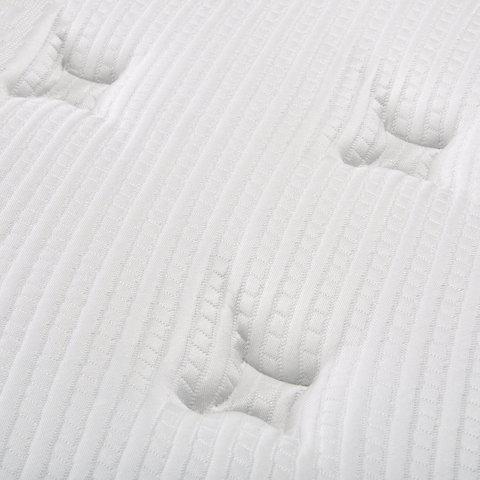 Serta Vanguard Stonebridge Eurotop Medium Queen Mattress Set
