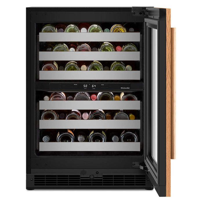 KitchenAid 24\" Undercounter Wine Cooler – Panel Ready - KUWL324SPA