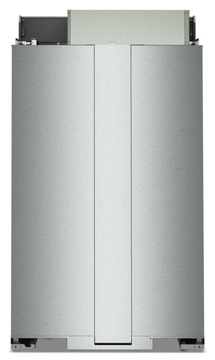 Kitchenaid 48\" 29.4 Cu. Ft. Built-In Side-by-Side Refrigerator – Black Ore - KBSN748SBE