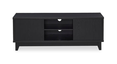Tanner 47" TV Stand – Matte Black | Meuble pour téléviseur Tanner de 47 po - noir mat | TAN47TVS