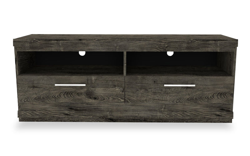 Camden 56\" TV Stand with Storage and Cable Management for TVs up to 60\" - Alabaster Oak