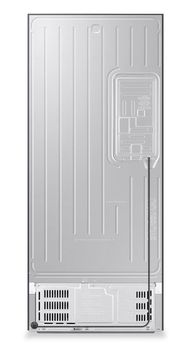Samsung 28\" 15 Cu. Ft. Counter-Depth Bottom Mount Refrigerator – Silver - RB15DG6000SRAA