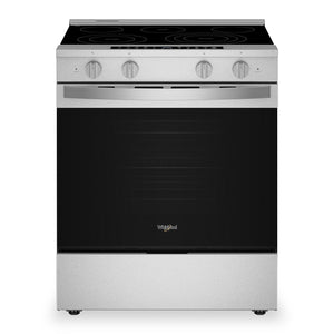 Whirlpool 5.3 Cu. Ft. Electric Range with Air Fry and WipeClean™ Coating - Stainless Steel - YWSES7530RZ