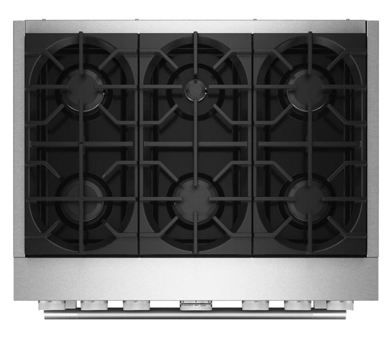 KitchenAid 5.1 Cu. Ft. Dual Fuel Range with No Preheat Air Fry – Scorched Orange - KFDS936SSC