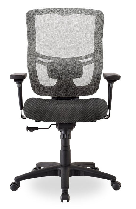 Tempur-Pedic Dante 26.4\" Office Chair - Grey with Mesh Back