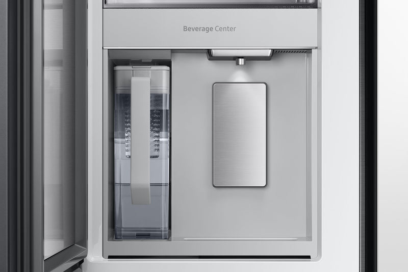Samsung 36\" 23 Cu. Ft. Bespoke Counter-Depth French-Door Refrigerator with AI Home Screen - RF90F29BECRAA