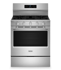 Maytag 5 Cu. Ft. Convection Gas Range with No Preheat Air Fry - Stainless Steel - MFGS6030RZ 