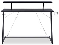 Sparta Gaming Desk - Black 