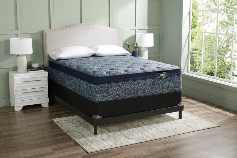Springwall Austin Eurotop Medium Twin Mattress Set