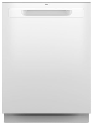 GE Top-Control Dishwasher with Sanitize Cycle and Third Rack - GDP630PGRWW