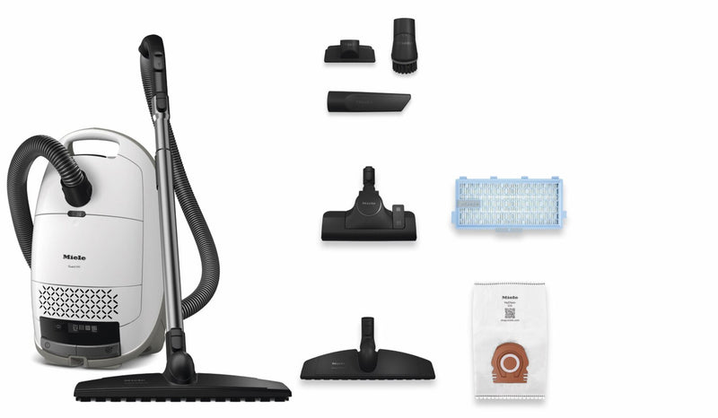 Miele Guard M1 Parquet XL Canister Vacuum with Bag – Brilliant White - 41VTE037CDN 