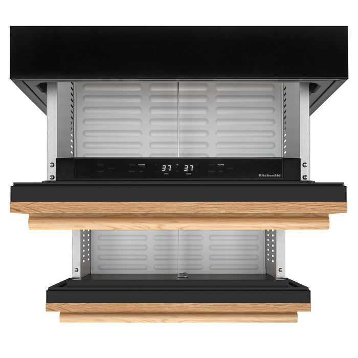KitchenAid 24\" 5.7 Cu. Ft. Undercounter Double-Drawer Refrigerator/Freezer – Panel Ready - KUCT524SPA