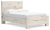 Derekson Full Panel Bed - White