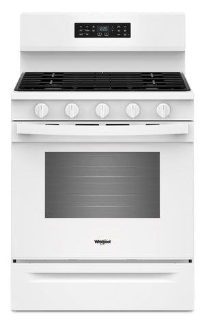 Whirlpool 5.0 Cu. Ft. Gas Range with Air Cooking – White - WFGS5730SW