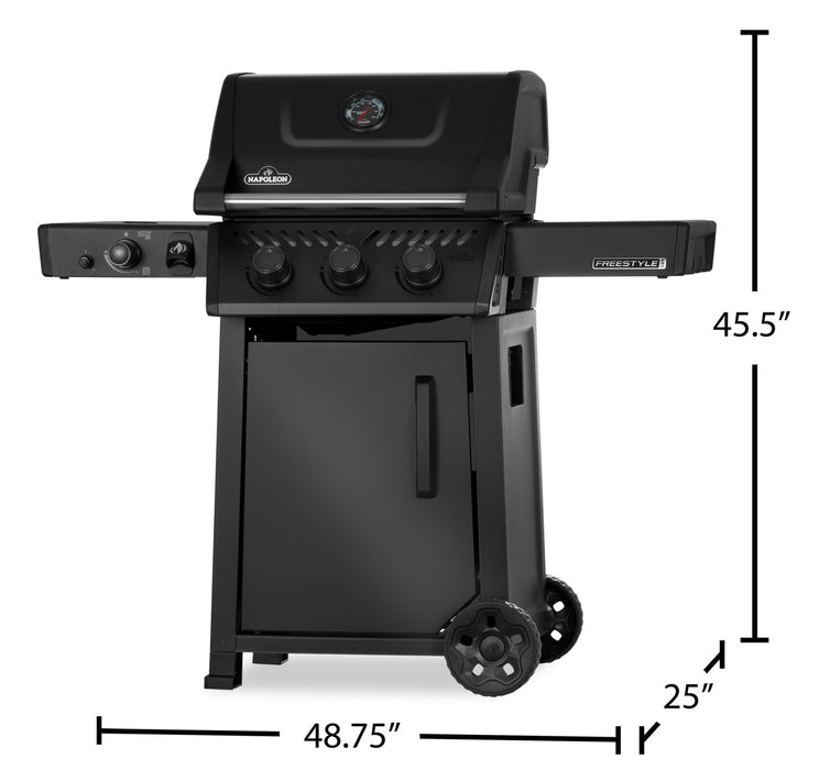 Napoleon 365 43,000-BTU Propane Gas BBQ with Infrared Side Burner - FP365DSIBPMK-1