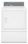 Huebsch 7 Cu.Ft. Commerical Prep for Card Electric Front Load Dryer – White - HDENYRGS176CW01
