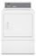 Huebsch 7 Cu.Ft. Commerical Prep for Card Electric Front Load Dryer – White - HDENYRGS176CW01