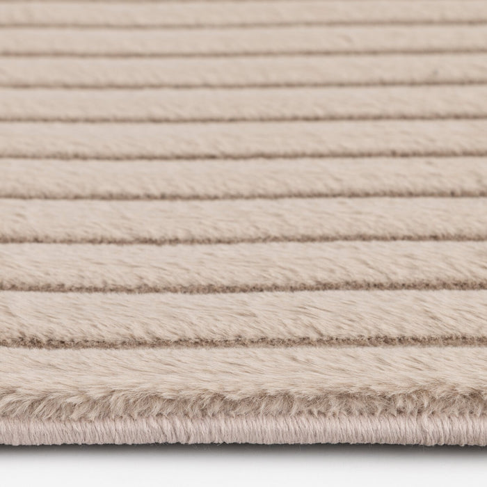 Channel Taupe Area Rug - 7' x 10'