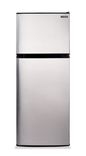 Off-Grid by Unique 10.3 Cu. Ft. Solar-Powered 12/24 DC Top-Mount Refrigerator - Stainless Steel - UGP-290LSS