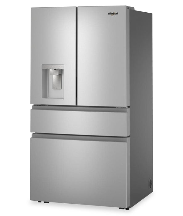 Whirlpool 36” 29 Cu. Ft. French Door Refrigerator - Fingerprint-Resistant Stainless Steel - WRMF3536SZ