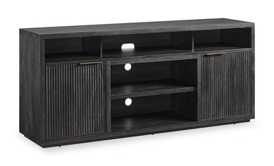 Brenner 64" TV Stand with Storage and Cable Management for TVs up to 60" - Charcoal | Meuble pour téléviseur Brenner de 64 po avec rangement et système de gestion des câbles pour téléviseurs jusqu’à 60 po - anthracite
