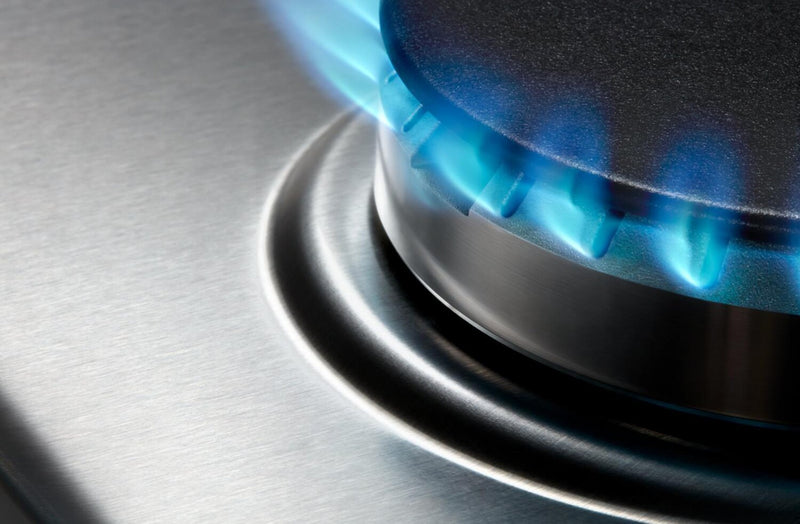 Whirlpool 30\" Gas Cooktop with EZ-2-Lift™ Hinged Cast-Iron Grates - WCGK5030PB