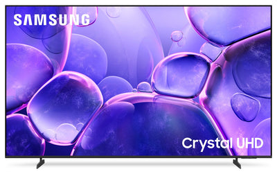 SAMSUNG 55" U8000 Crystal 4K UHD Smart Tizen OS TV (UN55U8000FFXZC) - 2025 Model | Téléviseur intelligent SAMSUNG U8000 Cristal UHD 4K de 55 po avec système d’exploitation Tizen (UN55U8000FFXZC) - modèle 2025