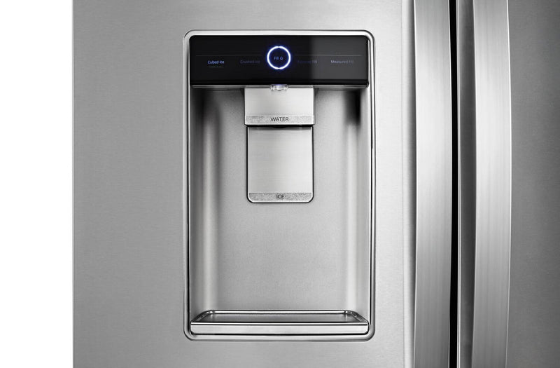 Whirlpool 36\" 23.8 Cu. Ft. Counter-Depth French-Door Refrigerator - Stainless Steel - WRFC9636RZ 