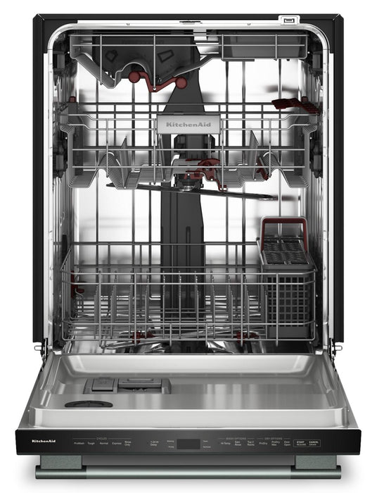 KitchenAid 24\" 44 dBA Dishwasher with 360° Max Jets™ Third Rack – Juniper - KDTS624SJP