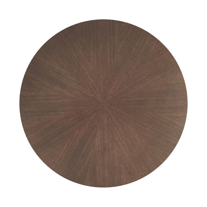 Rain Dining Table, 45\"W Round - Brown