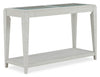Vida 47.5” Solid Wood Sofa Table with Shelf - Sand