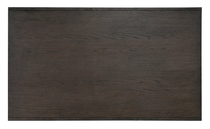 Zelda 58\" Coffee Table with Storage and Shelf – Warm Mocha