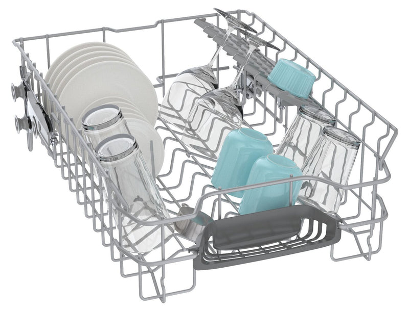 Bosch 18\" 300 Series Smart Front-Control Dishwasher with PrecisionWash® and Third Rack - SPE53C55UC