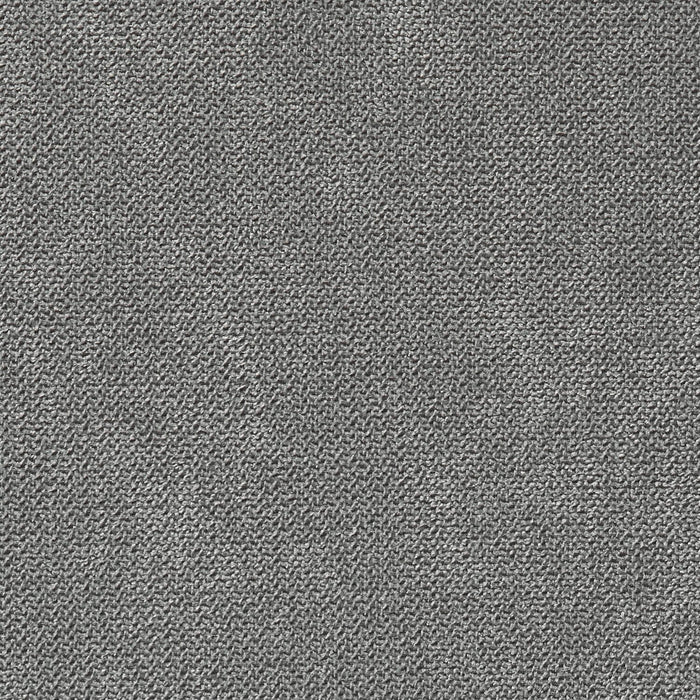 Metro 63\" Fabric Ottoman with Tufted Cushion - Grey