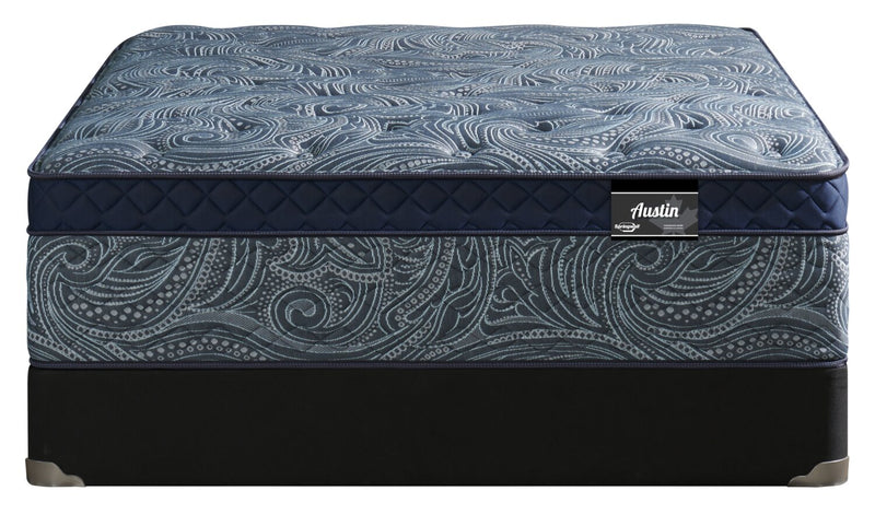 Springwall Austin Eurotop Medium Twin Mattress Set