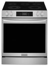 Frigidaire Gallery 6.2 Cu. Ft. Electric Range with Stone-Baked Pizza - Smudge-Proof® Stainless Steel - GCFE307CBF 