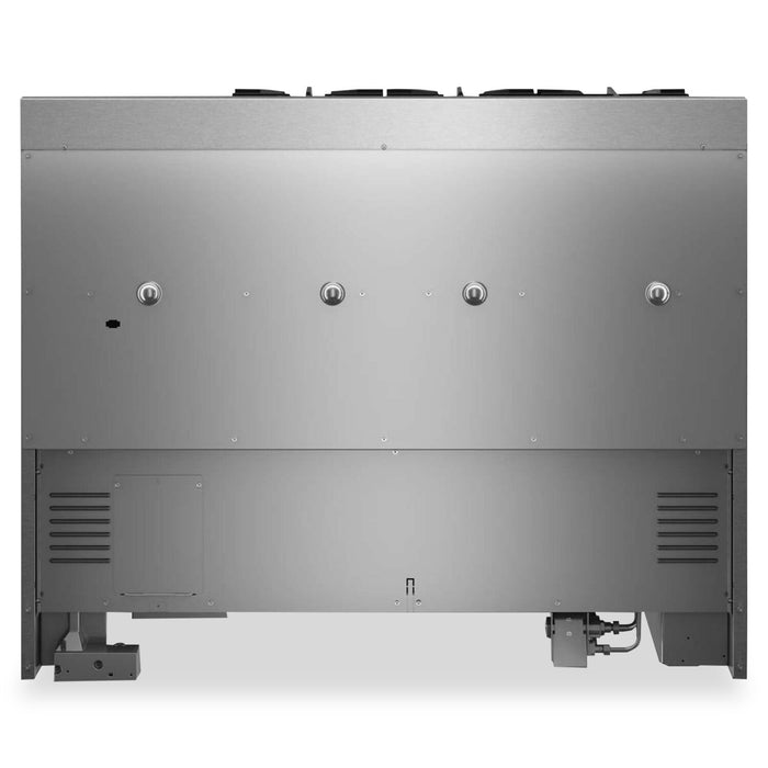 KitchenAid 6.3 Cu. Ft. 6 Burner Commercial-Style Gas Range – Stainless Steel - KFGD948SSS