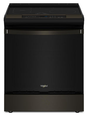 Whirlpool 6.4 Cu. Ft. Induction Range with No Preheat Air Fry - Black Stainless Steel - WSIS5030RV